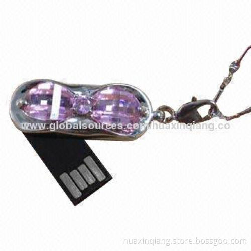 USB Flash Drive, Diamond revolving style, USB 2.0/3.0, 5-year warranty